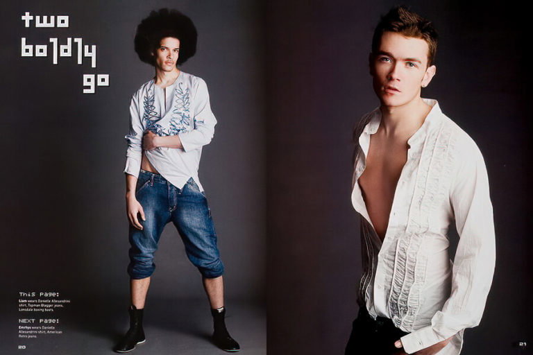 Emrhys Cooper and woman posing for a picture