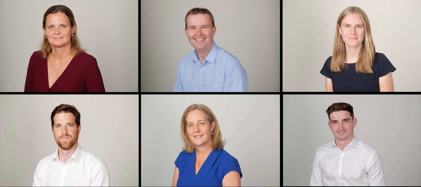 A couple of people posing for the camera