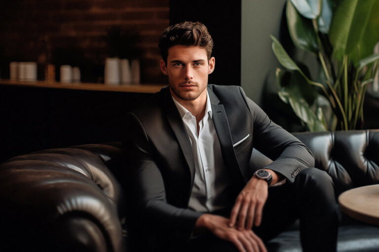 Male professional personal branding London EyeMedia Studios