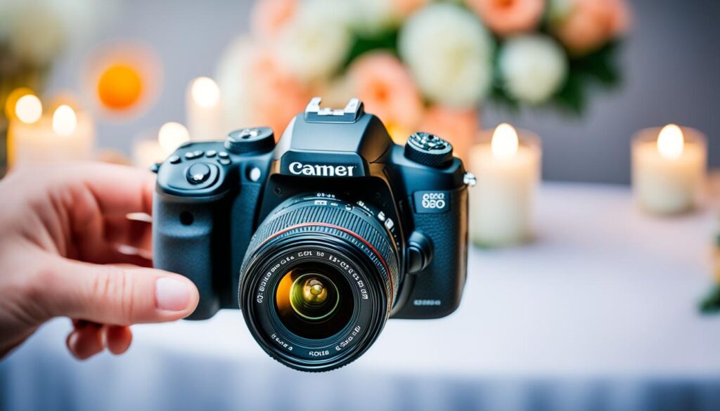 camera settings for wedding photography