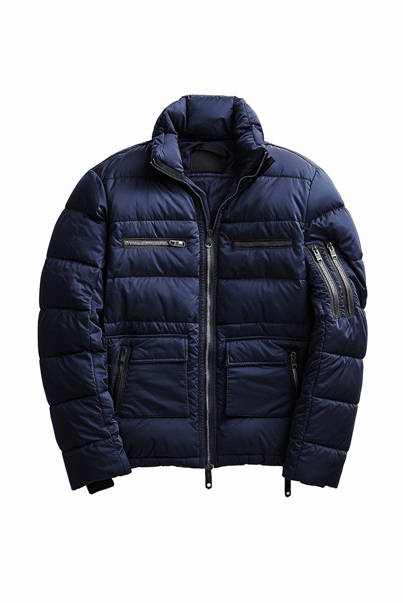 A close up of a coat