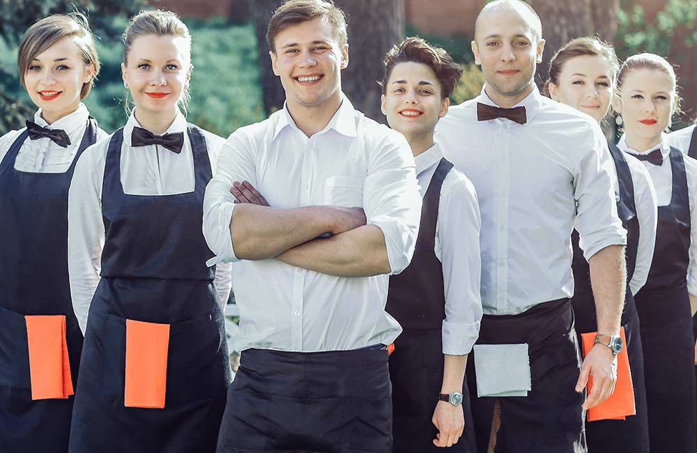 A group of people posing for a photo