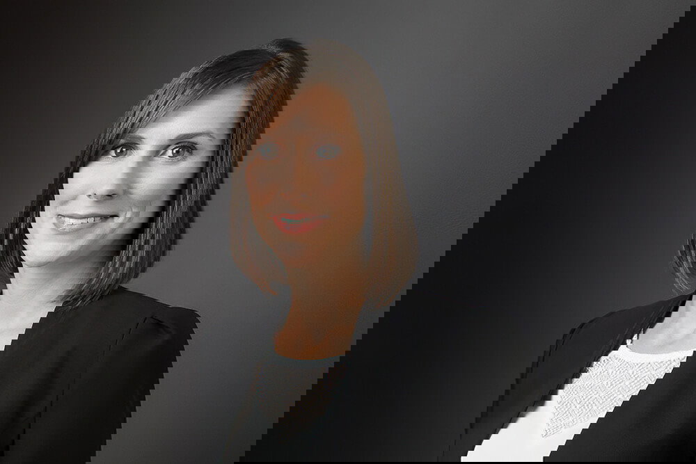 A person posing for the camera