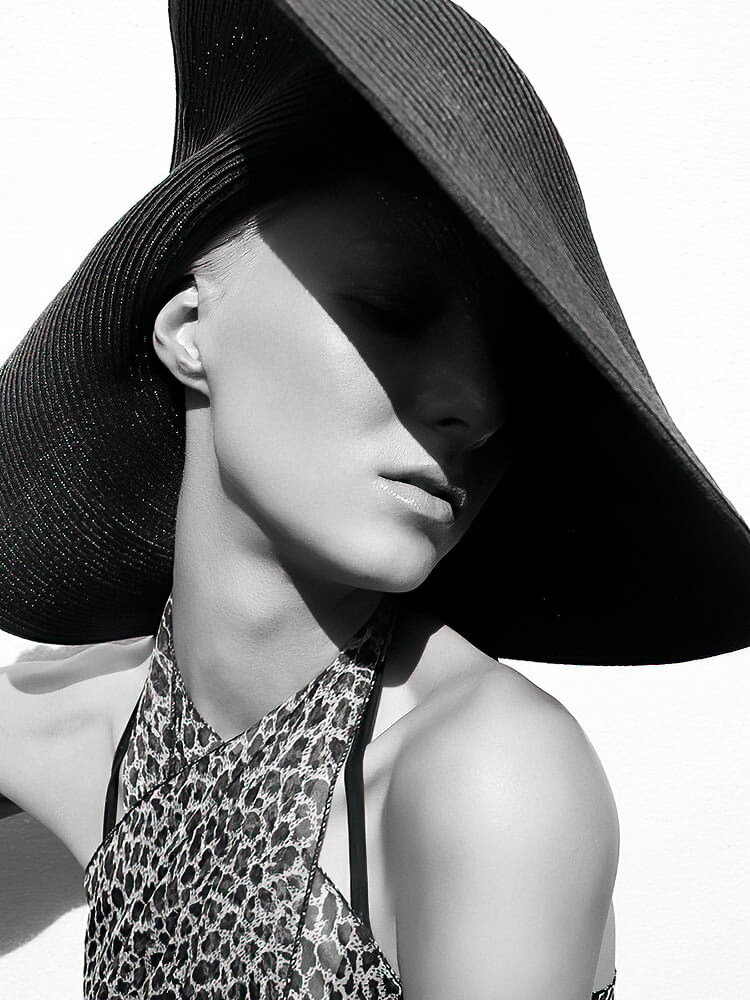 A person wearing a hat