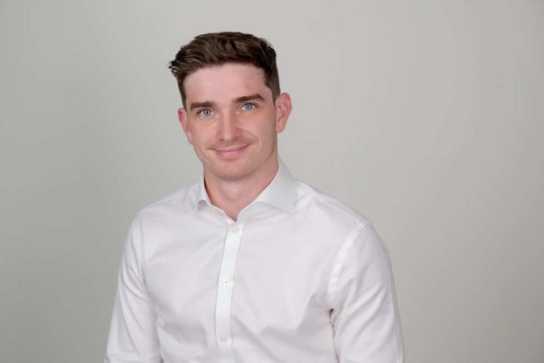 A person posing for the camera