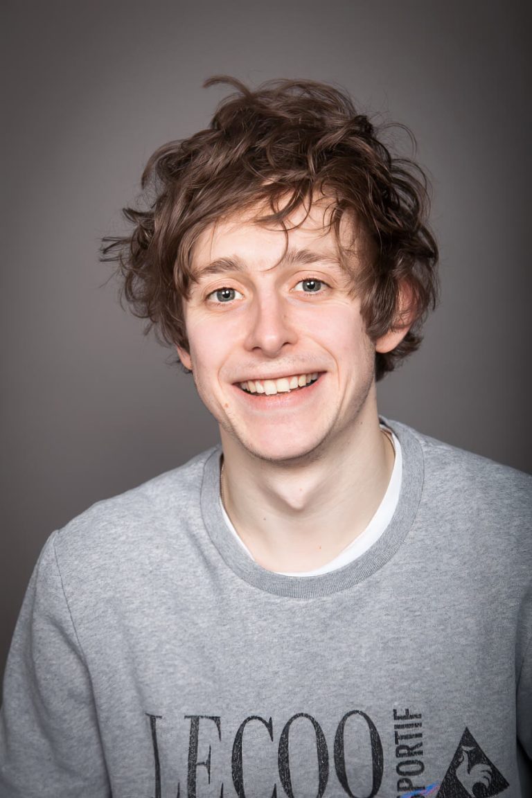 A person posing for the camera