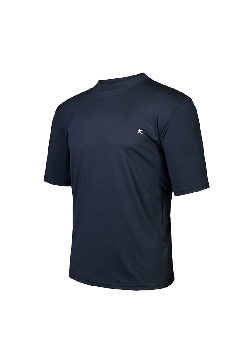 A person with collar shirt