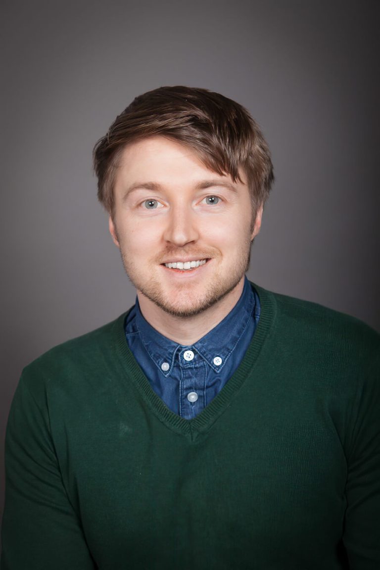 A man looking at the camera