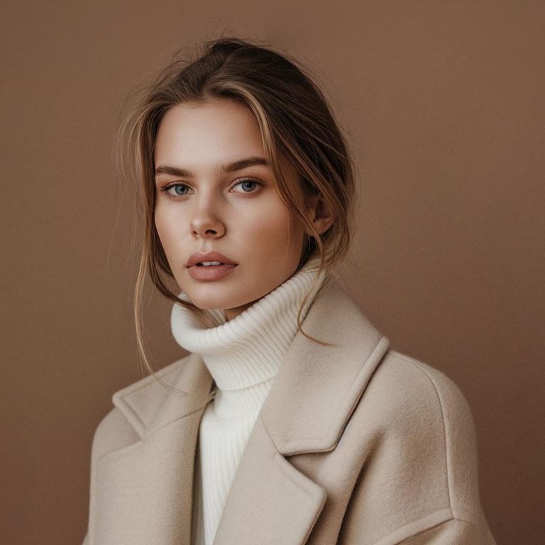 A person posing for the camera