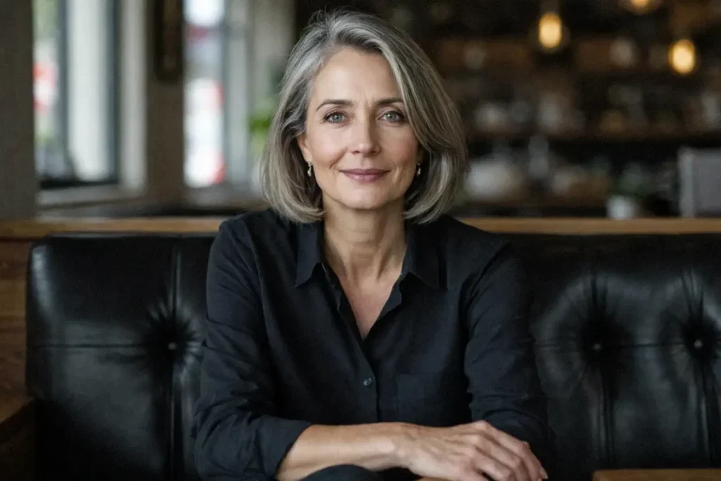 Female professional headshot London EyeMedia Studios