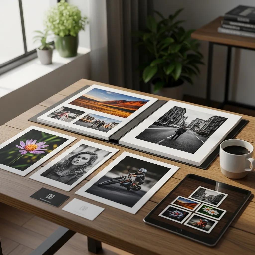 Clean, well-curated photography portfolio demonstrating best practices for presenting work