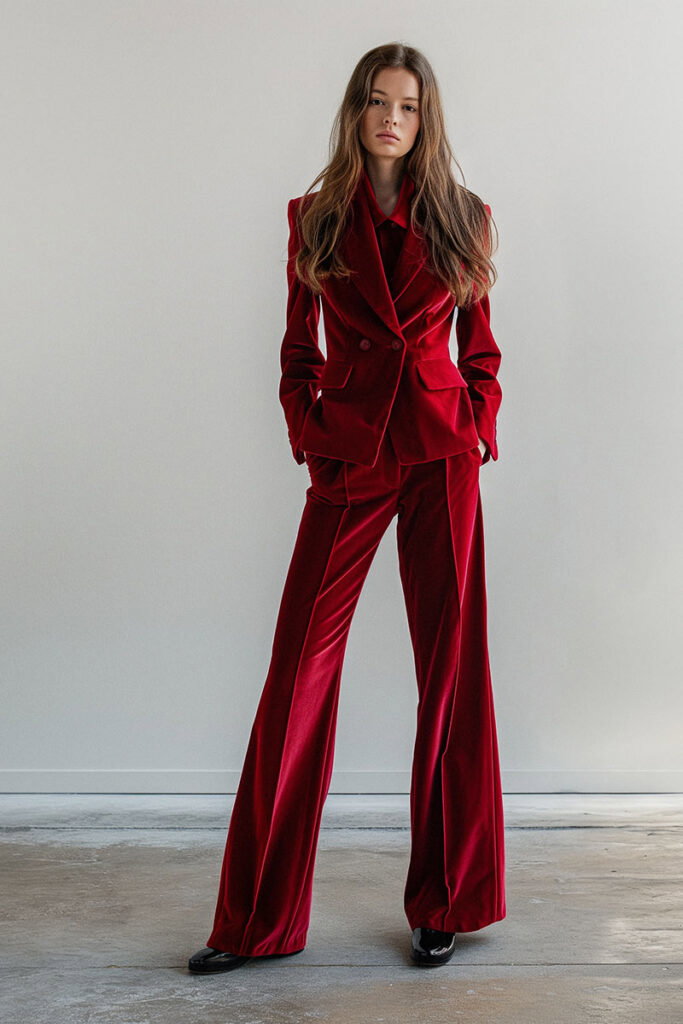 Margarita Babina wearing a dress