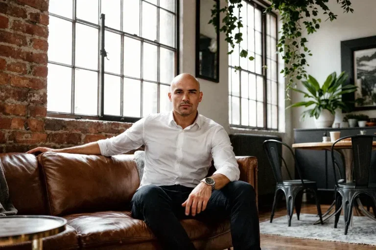 Male professional personal branding London EyeMedia Studios