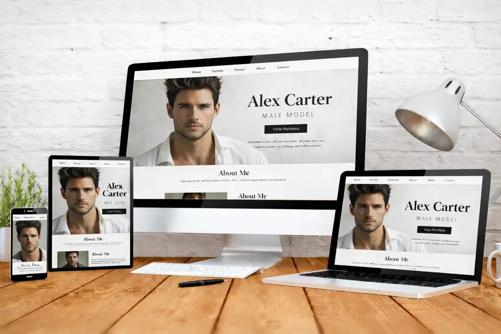 Male professional photography London EyeMedia Studios